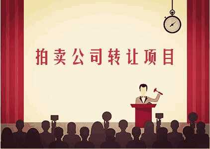拍賣(mài)公司轉讓項目